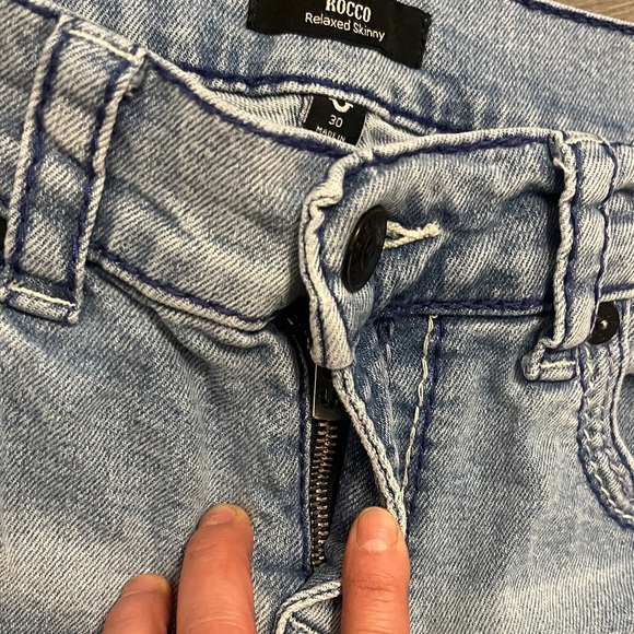 True Religion Light Blue Women Jeans relaxed skinny - Picture 5 of 14